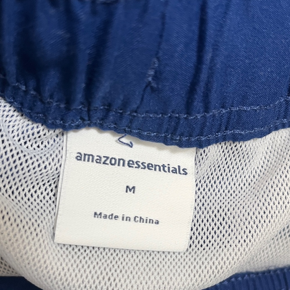 Amazon Essentials Navy Blue Drawstring Swim Trunks - Picture 6 of 8